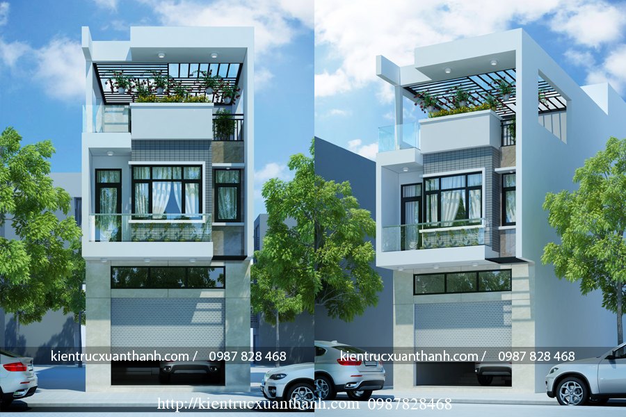 Thiết kế nhà 3 tầng đẹp được lựa chọn thiết kế nhiều nhất